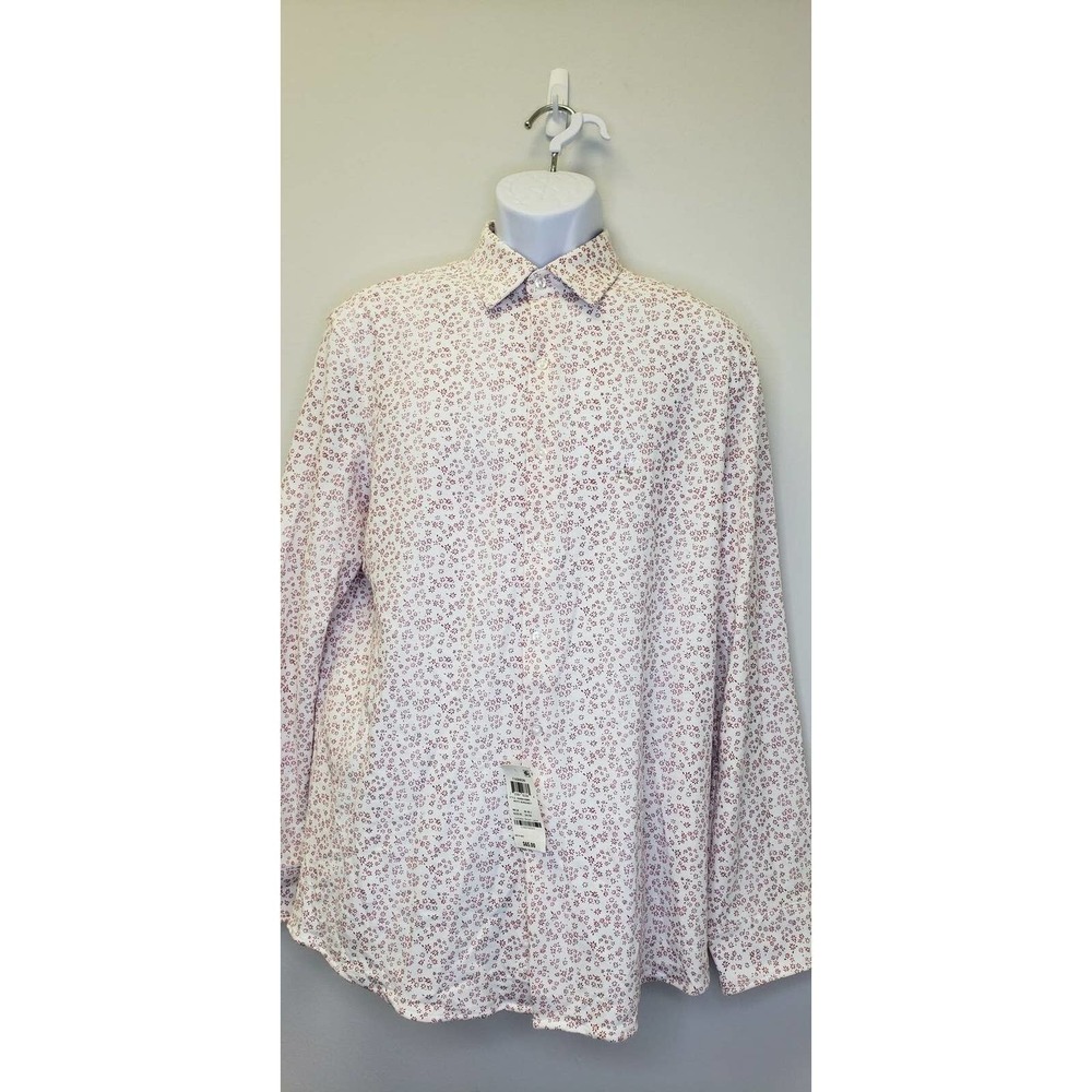 Bar III Floral Print Slim Fit Knit